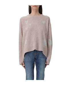 Zadig & Voltaire Markus Heart Crewneck Jumper