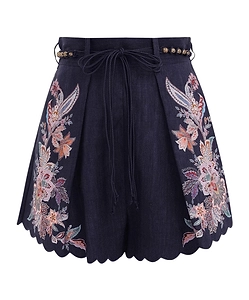 Zimmermann Rhiannon Tuck Shorts