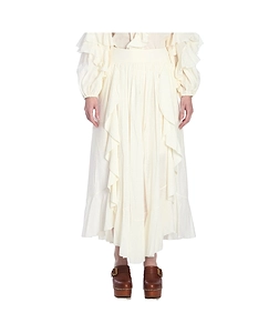 Zimmermann Ruffled Maxi Skirt