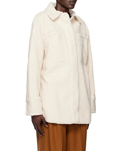 Oversized Fleece Casual Jacket