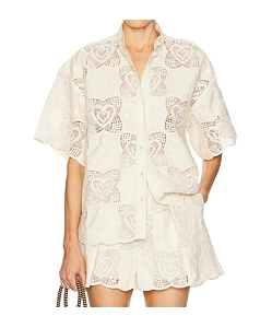 Zimmermann Wanderlust Broderie Shirt