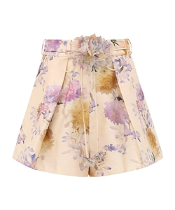 Zimmermann Luna Tuck Shorts