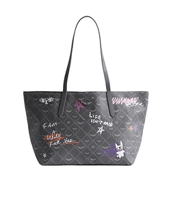 Zadig & Voltaire Z Shopper Monogram Top Handle Tote Bag