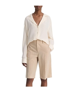 Semi-Sheer Silk Shirt