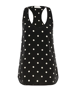 Racerback Silk Tank Top