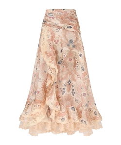 Zimmermann Rebellion Lace Maxi Skirt