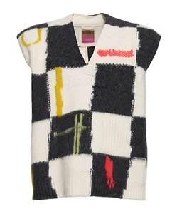 Cashmere Wool V-Neck Vest