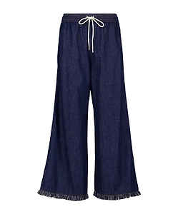 Rhiannon Fringe Denim Pants