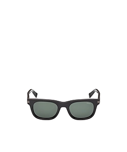 Zegna Rectangular Frame Sunglasses