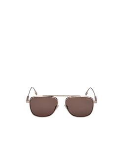 Zegna Pilot Frame Sunglasses