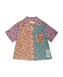 Tiggy Floral-Print Beach Shirt