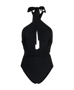 Strap-Up One-Piece Swimsuit