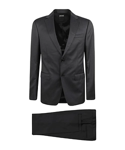 Zegna Single-Breasted Tailored Suits