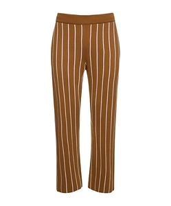 Striped Knitted Casual Pants