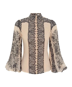 Sunray Pleated Shirt