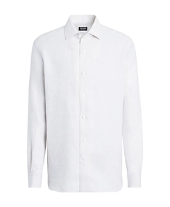 Zegna Buttoned Long-Sleeved Shirt