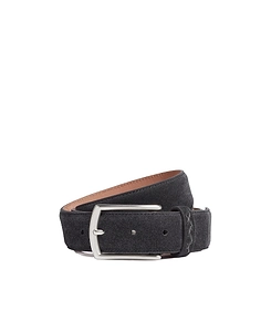 Zegna Square-Tip Buckled Belt