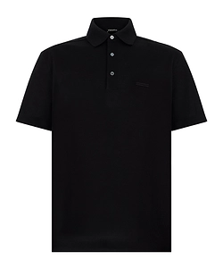 Zegna Classic Collar Short Sleeve Polo Shirt