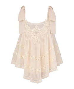 Zimmermann Awaken Cami Lace-Trim Top
