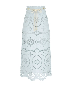 Zimmermann Awaken Embroidered Skirt
