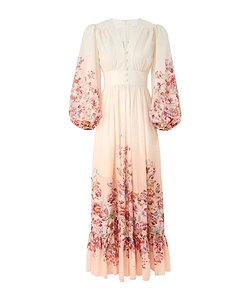 Zimmermann Awaken Plunge Maxi Dress