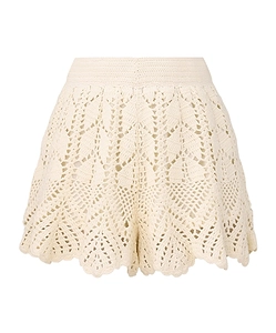 Zimmermann Awaken Lace Crochet Shorts