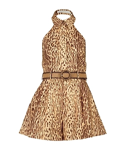Zimmermann Cascadian Halterneck Sleeveless Playsuit