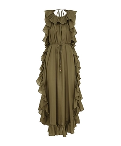 Zimmermann Cascadian Ruffle Midi Dress