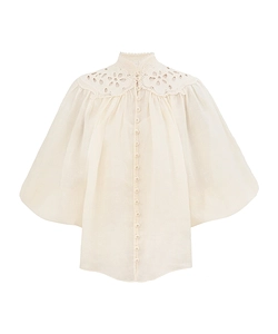 Zimmermann Coco Embroidered Blouse