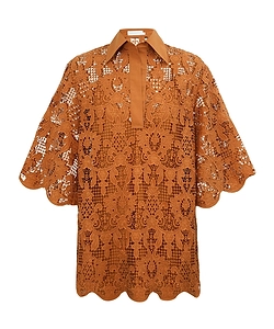 Zimmermann Coco Laced Tunic Top