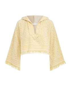 Zimmermann Coco Towelling Hooded Top