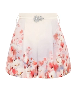 Zimmermann Crush Flat Front Shorts