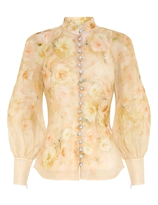 Zimmermann Crush Buttoned Blouse