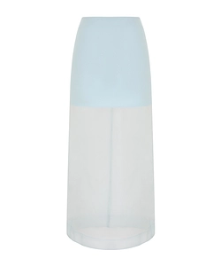 Zimmermann Crush Layered Pencil Skirt