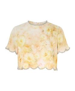 Zimmermann Crush Scalloped Top