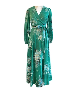 Zimmermann Everley Wrap Midi Dress