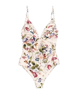 Zimmermann Floral-Printed One Piece Swimsuit