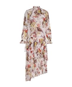 Zimmermann Floral Printed Tied-Waist Dress