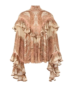 Zimmermann Hypnotic Burnout Blouse