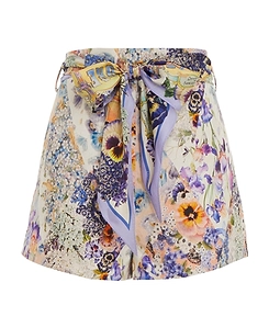 Zimmermann High-Waist Floral Printed Shorts