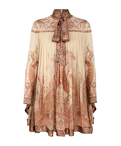 Zimmermann Hypnotic Batwing Mini Dress