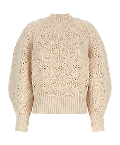 Zimmermann Hypnotic Cable Knit Sweater