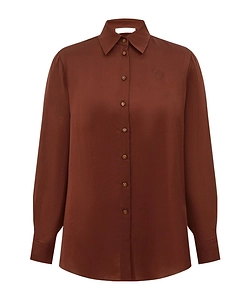 Zimmermann Hypnotic Satin Shirt