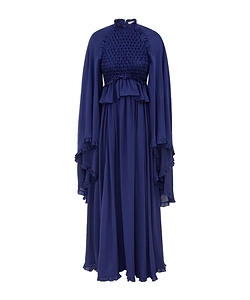 Zimmermann Hypnotic Smocked Flutter Dress
