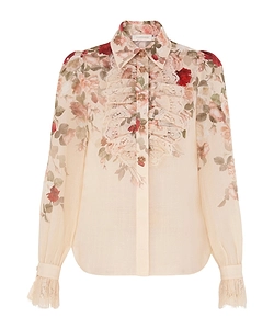 Zimmermann Hypnotic Tux Shirt