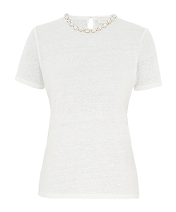 Zimmermann Illuminate Embellished T-Shirt