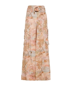 Zimmermann Illuminate Printed Cargo Pants