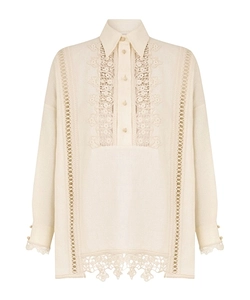 Zimmermann Illuminate Trimmed Shirt