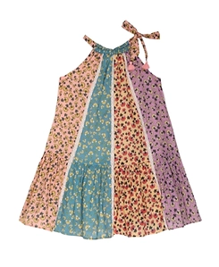 Zimmermann Kids Floral-Printed Self-Tied Ruffled Dress