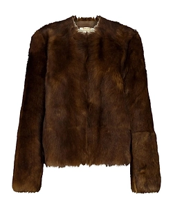 Zimmermann Long Sleeved Shearling Leather Jacket